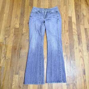Cambio Jeans Piper Model Purple Wash Bootcut Denim Pants Size USA 6